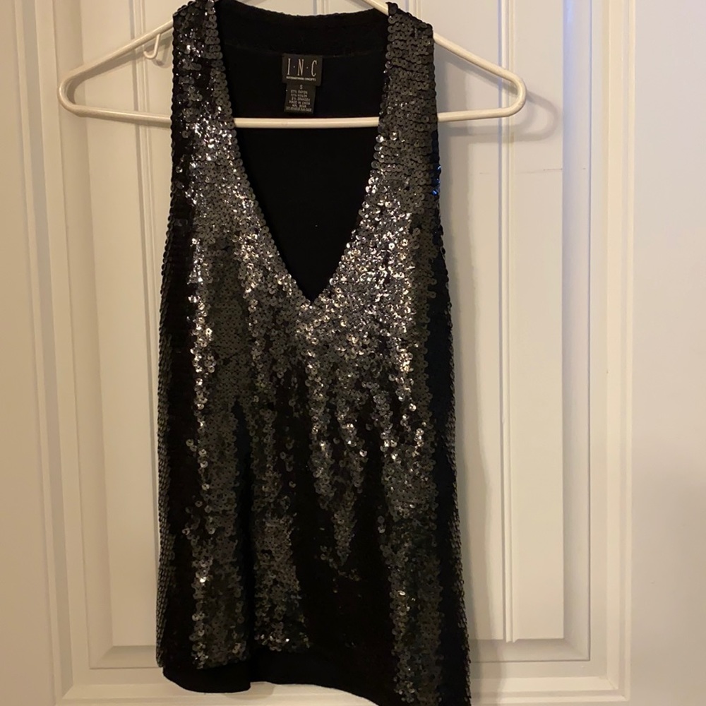 Beautiful Stretch Sequined Top - image 1